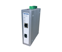CTS IPC-3012-PoE++ Industrial PoE Media Converter